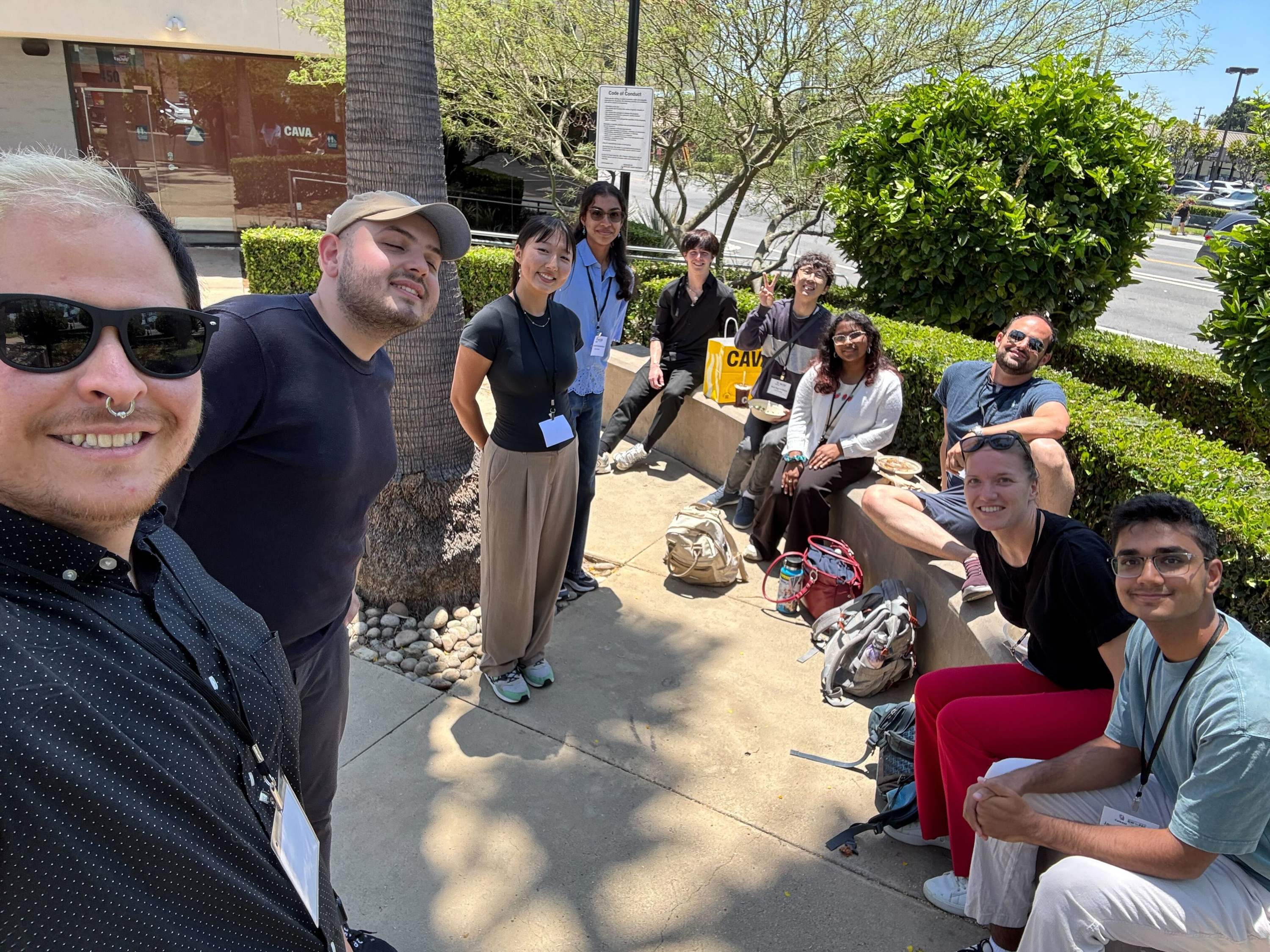 Group picture at Fullerton r-process enrichment workshop