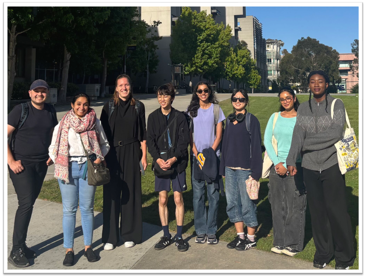 GW Paleontology group on campus