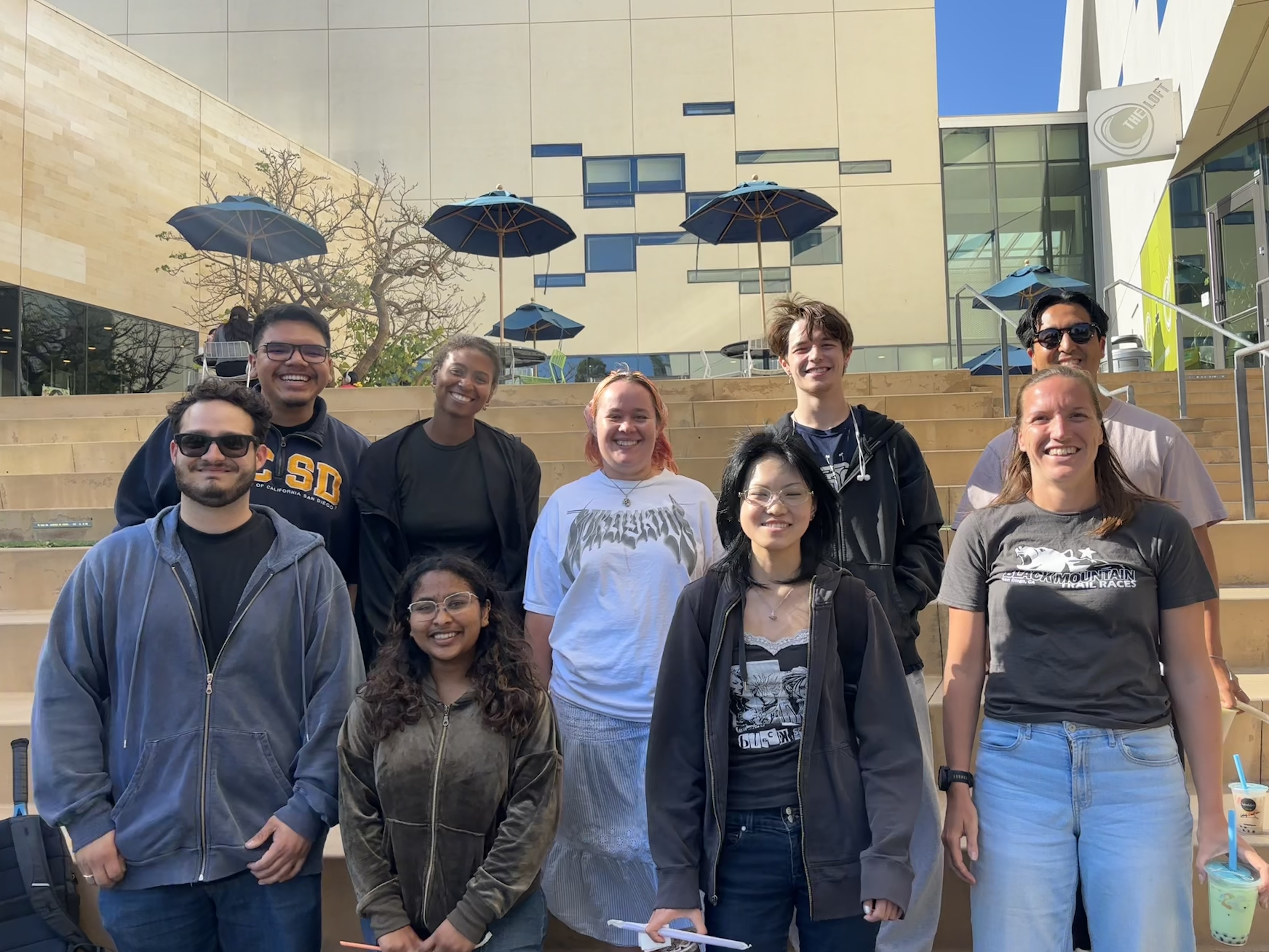 GW Paleontology group Boba outing