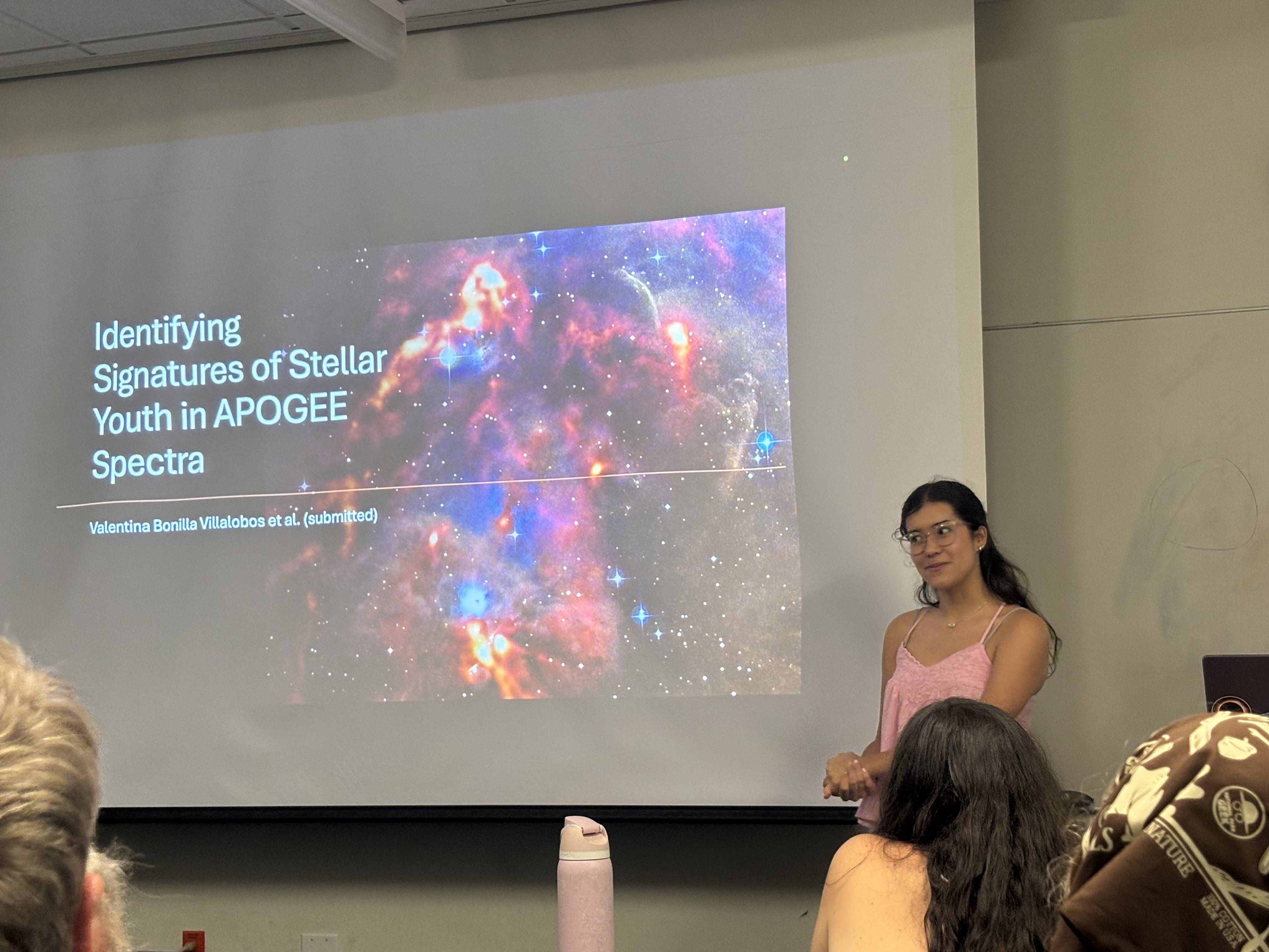 Valentina Bonilla Villalobos STRAND talk — Identifying signatures of stellar youth in APOGEE spectra