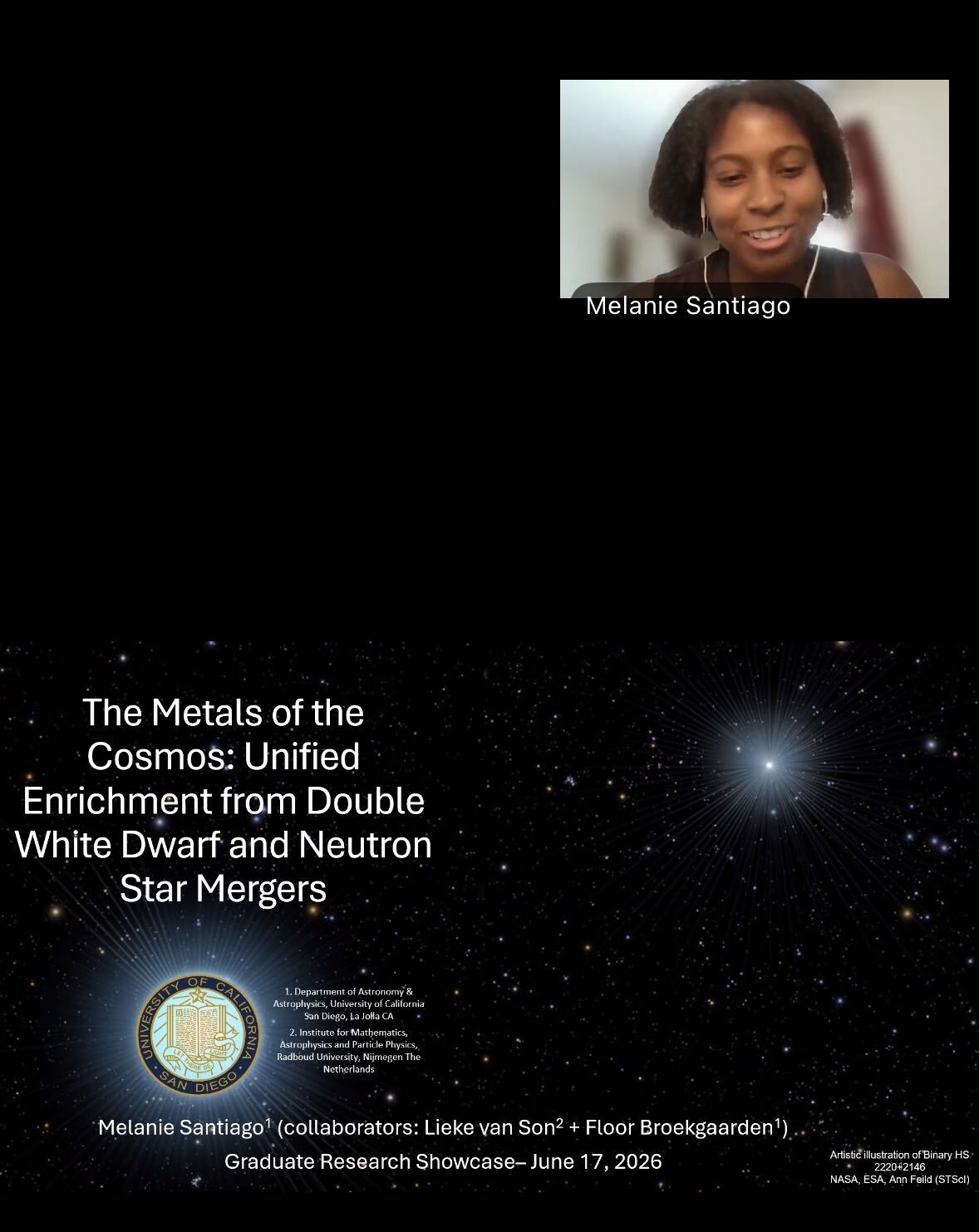 Black in Astro PhD forum presentations