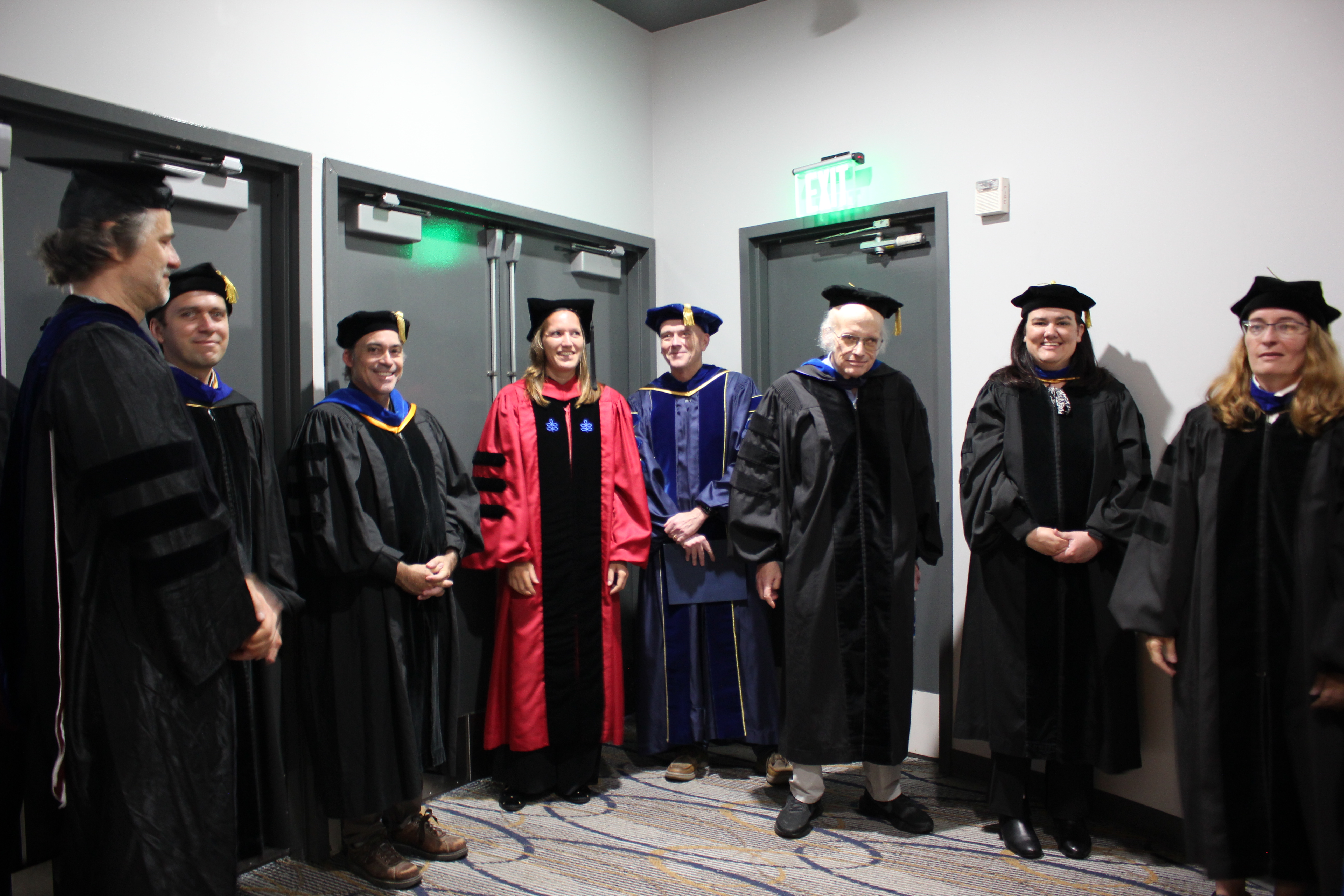 GW Paleontology members at UCSD Astronomy graduation