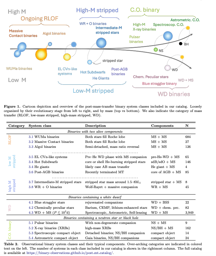 Overview of post-mass-transfer binary populations (van Son et al. 2026, Figure 1)